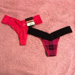 2 Thong Bundle Size XS